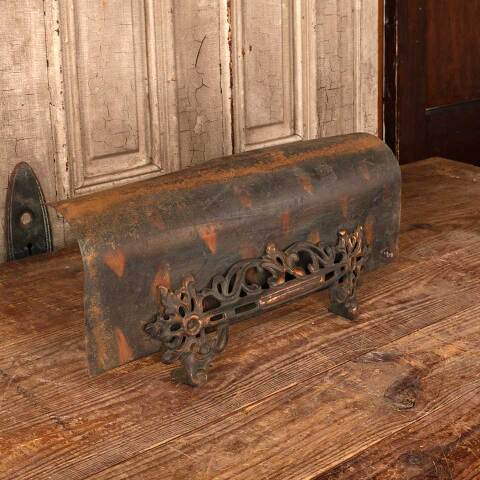 #52839 20x9 Antique Metal Fireplace Ember Screen image 2