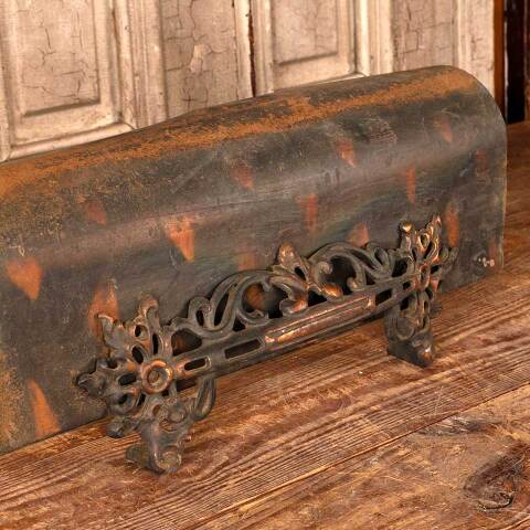 #52839 20x9 Antique Metal Fireplace Ember Screen image 3