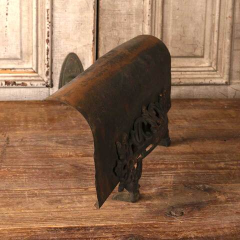 #52839 20x9 Antique Metal Fireplace Ember Screen image 5