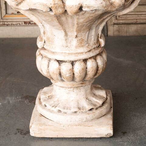 #52850 Painted Plaster Cornucopia Urn Home Decor image 3