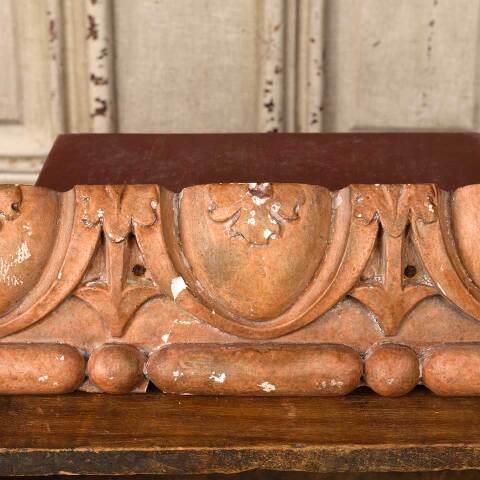 #52883 Architectural Plaster Egg & Dart Ornament image 5