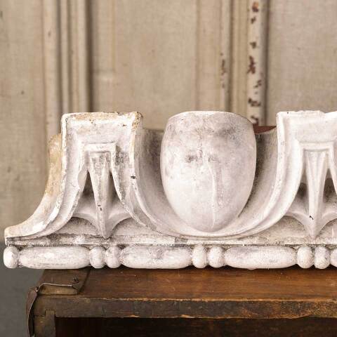 #52885 Architectural Plaster Egg & Dart Ornament image 5