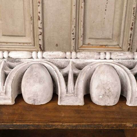 #52885 Architectural Plaster Egg & Dart Ornament image 6