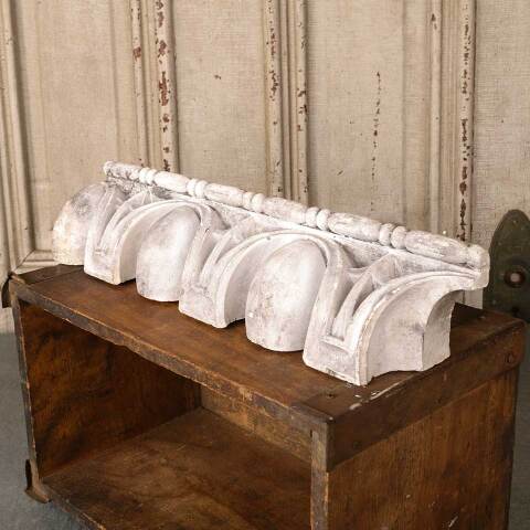 #52885 Architectural Plaster Egg & Dart Ornament image 7