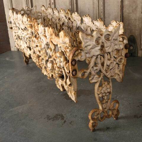 #52946 Vintage Cast Iron Garden Patio Planter Frame image 4