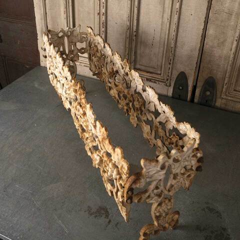 #52946 Vintage Cast Iron Garden Patio Planter Frame image 5