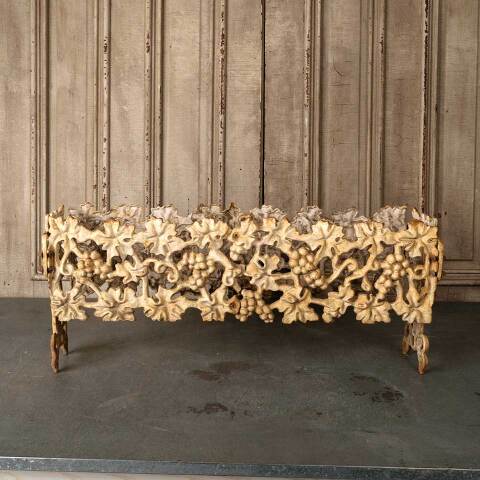 #52946 Vintage Cast Iron Garden Patio Planter Frame image 6