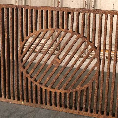 #52950 27x14 Antique Cast Iron Foundation Vent image 3