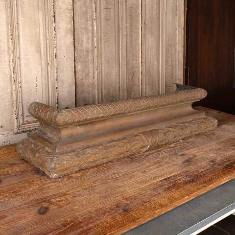 #52952 Antique Brass Architectural Hood Ornament image 2