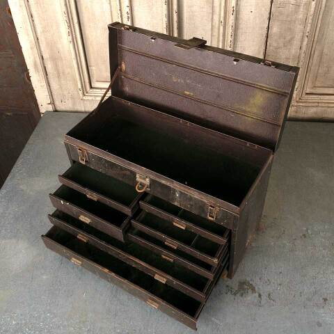 #52954 Antique 6 Drawer Kennedy Machinist Toolbox image 4