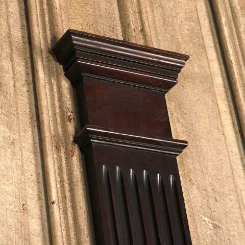 #52968 Antique Fluted Wood Column Pilaster Trim image 4