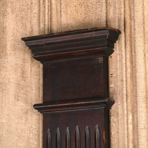 #52969 Antique Fluted Wood Column Pilaster Trim image 6