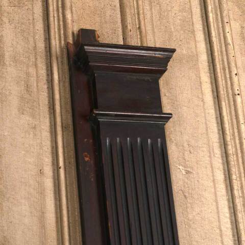 #52970 Antique Fluted Wood Column Pilaster Trim image 2