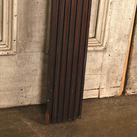 #52971 Antique Fluted Wood Column Pilaster Trim image 4
