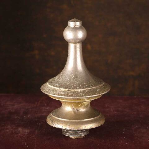 #53085 Antique Nickel Plated Brass Steeple Finial image 4