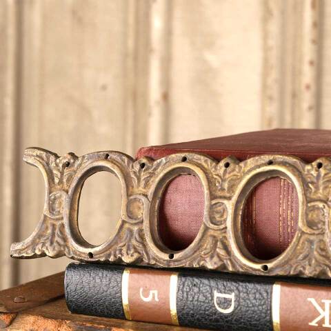 #53093 Antique Brass Furniture Mount Trim Panel image 5