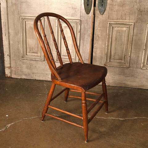 #53172 Antique Wooden Chair w/ Bentwood Back image 5