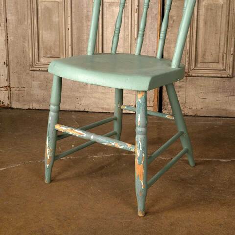 #53173 Antique Wooden Chair w/ Bentwood Back image 2