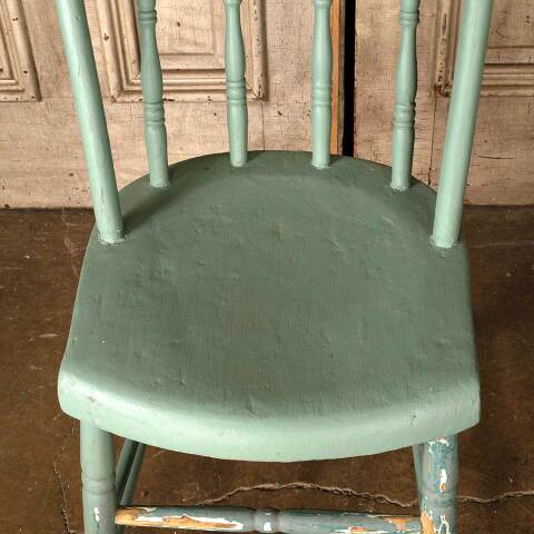 #53173 Antique Wooden Chair w/ Bentwood Back image 6