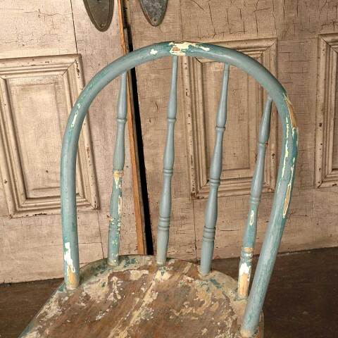 #53174 Antique Wooden Chair w/ Bentwood Back image 2