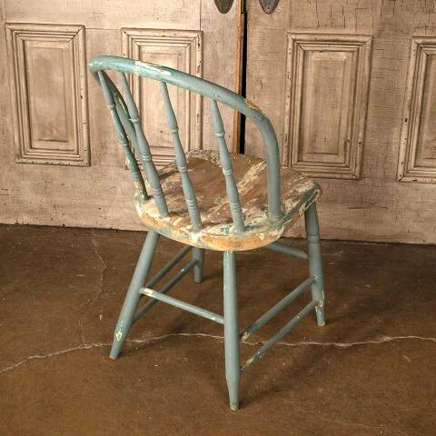 #53174 Antique Wooden Chair w/ Bentwood Back image 6