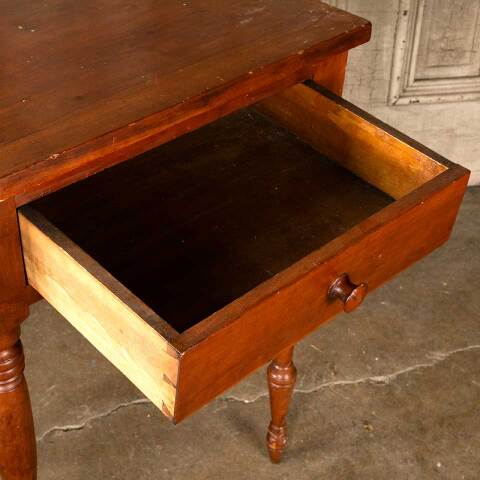 #53182 Antique Wood Side / End Table / Night Stand image 5