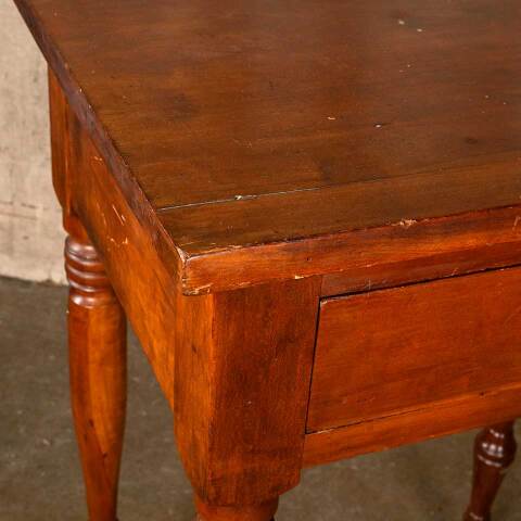 #53182 Antique Wood Side / End Table / Night Stand image 8