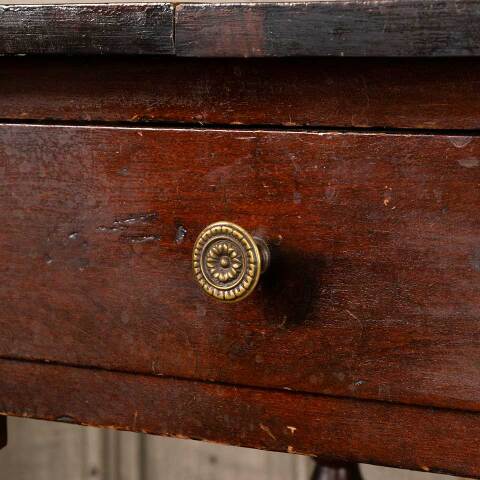 #53183 Antique Wood Side Table Night Stand image 4