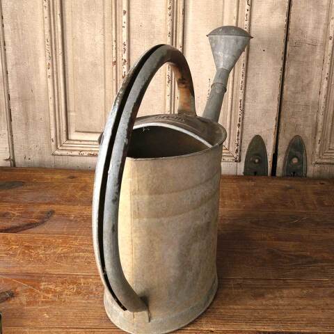 #53188 Antique Galvanized Metal Watering Can image 7