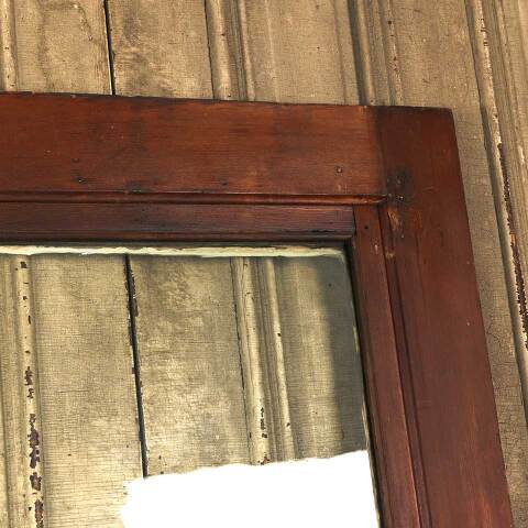 #53190 32x80 Antique Half Lite Wood Entry Door image 8