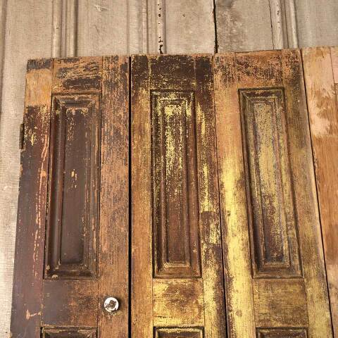 #53195 31x40 Antique Wood Interior Shutters image 4