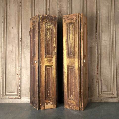 #53195 31x40 Antique Wood Interior Shutters image 5