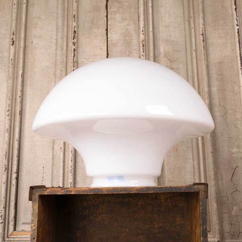 #53215 16" Antique Milk Schoolhouse Pendant Globe image 7