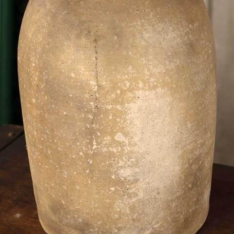 #53221 Antique Stoneware Crock Canning Storage Jar image 4