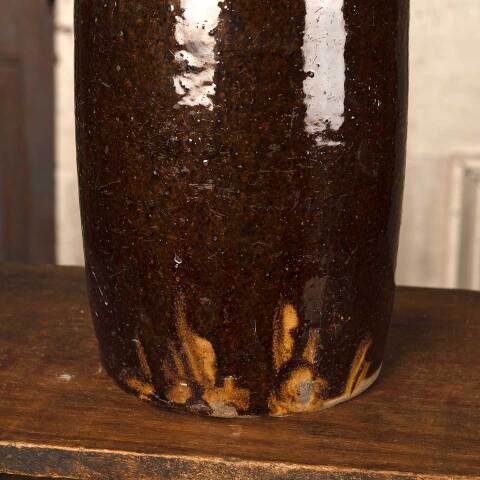 #53225 Antique Stoneware Crock Canning Storage Jar image 8