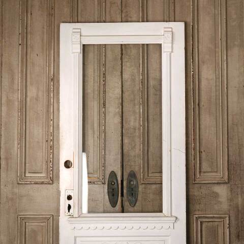 #53226 34x79 Victorian Half Lite Wood Entry Door image 2