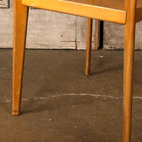 #53235 Vintage Mid Century Modern Wood End Table image 3