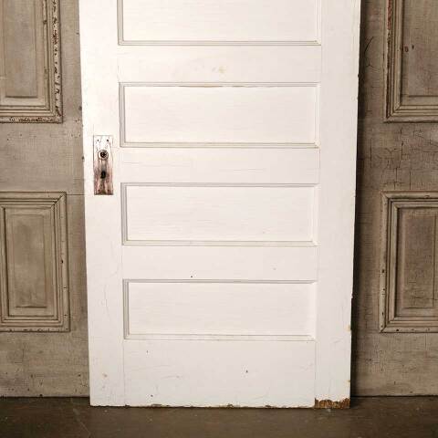 #53236 32x79 Salvaged 6 Panel Interior Wood Door image 8