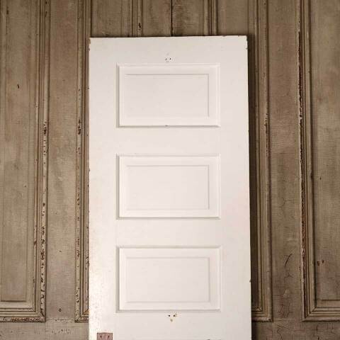 #53237 24x77 Salvaged 5 Panel Interior Wood Door image 2
