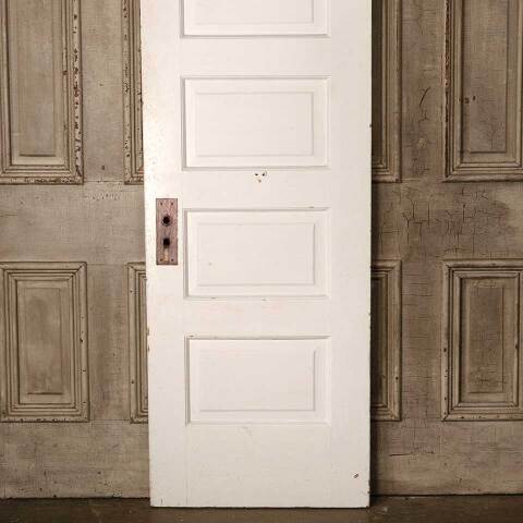 #53237 24x77 Salvaged 5 Panel Interior Wood Door image 3