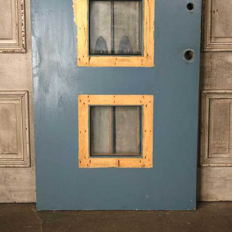 #53238 36x79 Mid Century Modern Wood Entry Door image 7