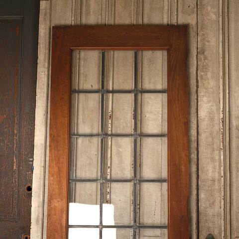 #53272 30x84 Antique Leaded 21 Lite French Door image 6