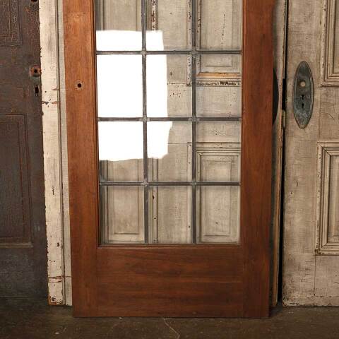 #53272 30x84 Antique Leaded 21 Lite French Door image 7