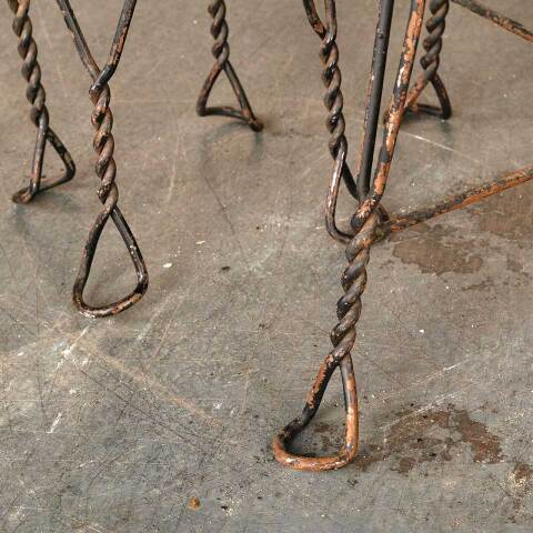 #53297 Doll Size Ice Cream Parlor Table & Chairs Set image 4