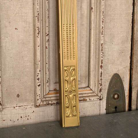 #53311 25x30 Antique Cast Iron Fireplace Surround image 5