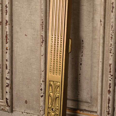 #53311 25x30 Antique Cast Iron Fireplace Surround image 7