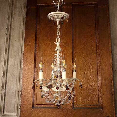 #53314 Schonbek 4 Bulb Chandelier Light Fixture image 8