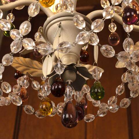 #53314 Schonbek 4 Bulb Chandelier Light Fixture image 5