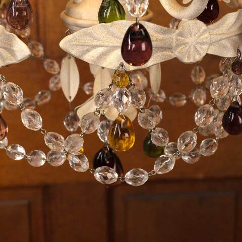 #53314 Schonbek 4 Bulb Chandelier Light Fixture image 7