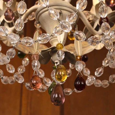 #53315 Schonbek 4 Bulb Chandelier Light Fixture image 2